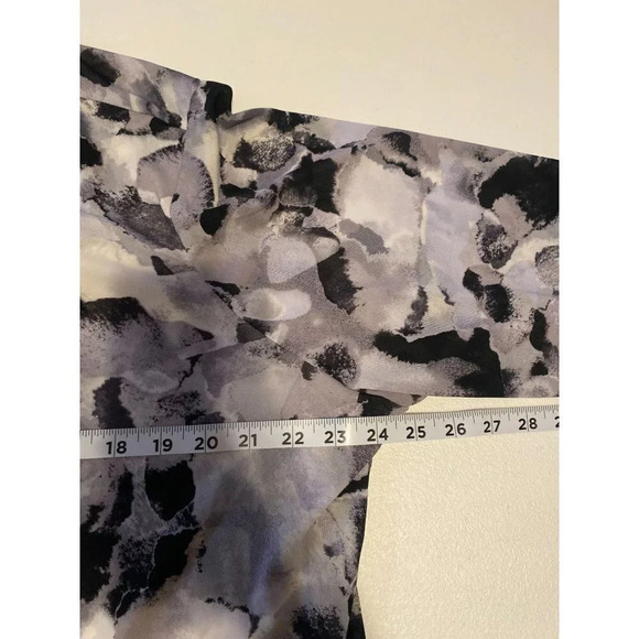 Logo by Lori Goldstein mesh button down abstract witchy gothic dark academia 2X - Picture 7 of 10